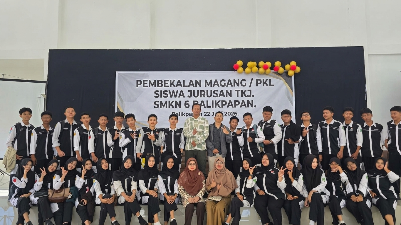Siap Hadapi Dunia Industri, Siswa TKJ Ikuti Pembekalan dan Pelepasan PKL Selama 6 Bulan