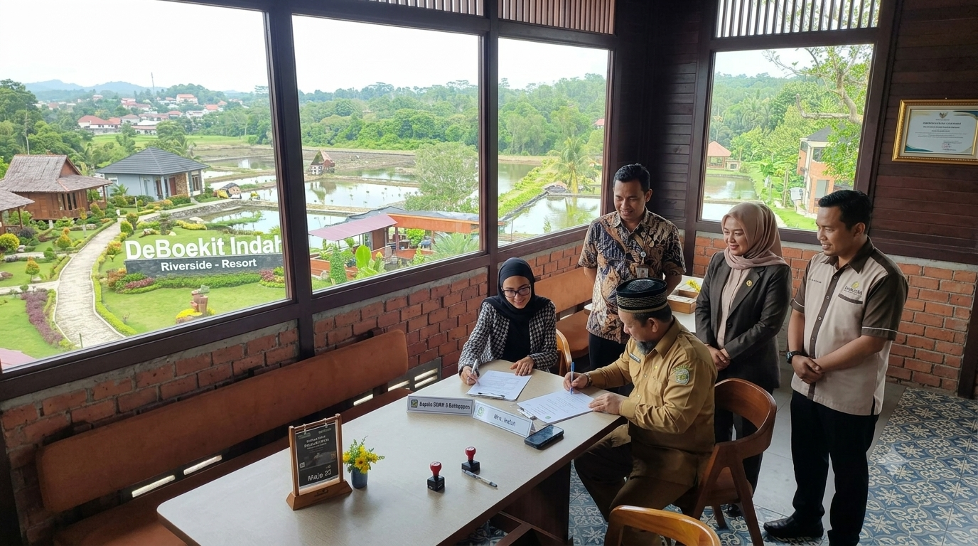 Perluas Jejaring Industri, SMKN 6 Balikpapan Jalin Kerja Sama Strategis dengan PT DeBoekit Indah Riverside